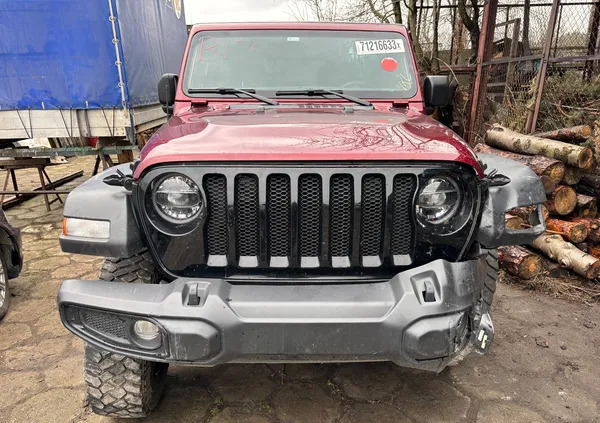 jeep mazowieckie Jeep Wrangler cena 107000 przebieg: 57000, rok produkcji 2021 z Białobrzegi